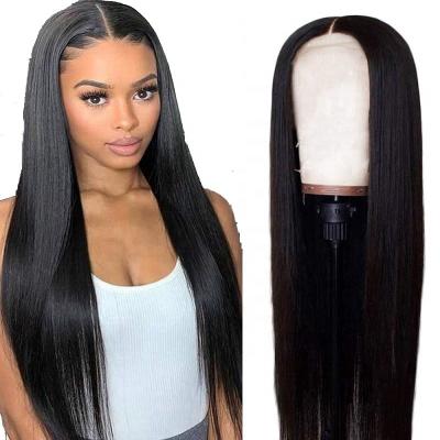 China Factory Price 13X4 Hd Lace Front Human Hair Wigs For Women Straight Lace Front Human Hair Wigs Brazilian Straight Human Hair Lace Wig for sale