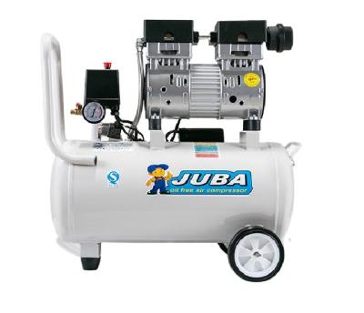 China 1HP 24L 220v ac power silent oil free small oilless air compressor with CE for sale