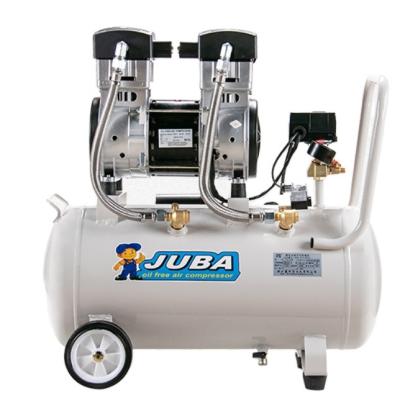 China Oil Free AC Power Air Compressors 1.5HP 2HP Oilless 50l Portable Dental Industrial Medical for sale