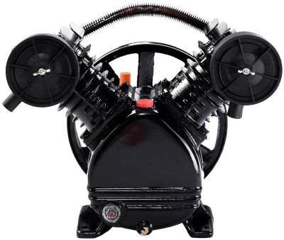 China 3HP 2 Lubricated Twin Piston V Belt Belt Driven Air Compressor for sale