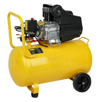 China 50 Liter Lubricated Industrial Portable Air Compressor for sale