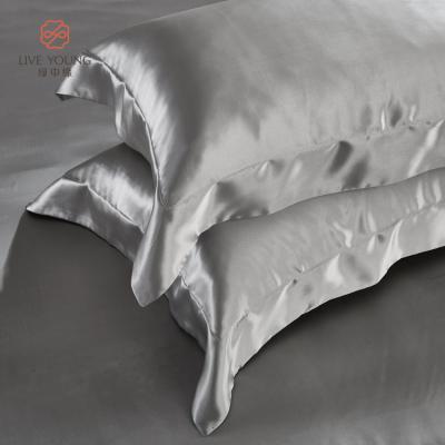 China Hot Sale Custom Silk Bedding Comforter Set Quilt Custom Silk Duvet Cover Sheet Pillowcase Twin for sale