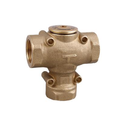 China General Brass 3 Way DN25 Anti Condensation Mixing Valve For Protecting Solid Fuel Boilers for sale