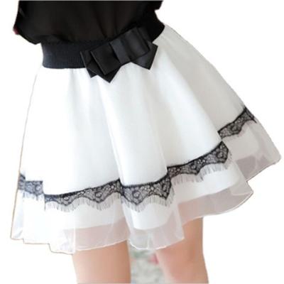 China Anti-Static Anti-Static Women's Casual Wear High Waisted LACE UP Line Safety Girls Cute Soft Sexy Mini Chica Minifalda Short Skirt A Pants for sale