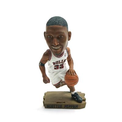 China Worldwide Worldwide wholesale custom cheap polyresin basketball bobblehead for sale