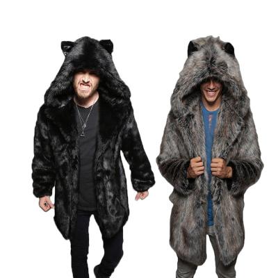 China European Imitation Men Winter Viable New Viable Warm Mink Coat Man Leisure And American Fur Coat Long Plus Size Coats Custom Fur for sale