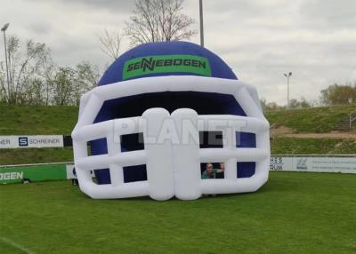 China Van de de Helmtunnel van de middelbare school Opblaasbare Voetbal van de Voetbalteam helmet tunnel entrance for Opblaasbare de Sportteams Te koop