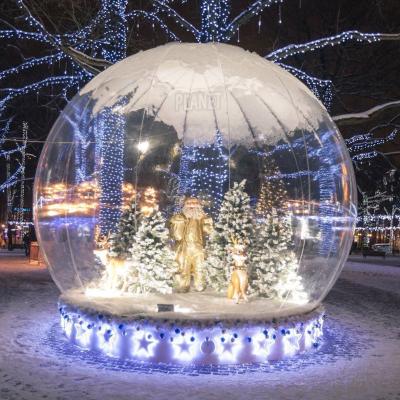 China Cabine inflável da foto da casa da bolha do globo da neve do Natal do evento exterior da promoção do partido para o arrendamento à venda