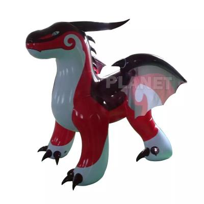 China Publicidad gigante Dragón inflable dibujo animado PVC Dragón modelo de juguete en venta