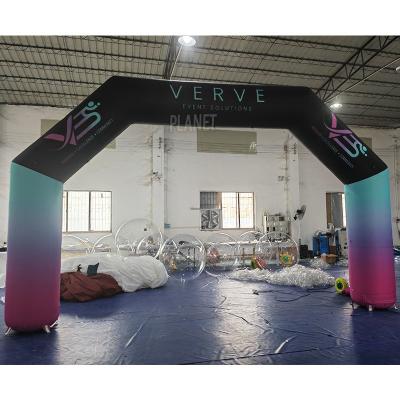 China Custom Sponsor Inflatable Balloon Arches Inflatable Archway Inflatable Target Arch Entrance For Event for sale