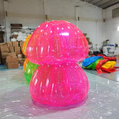 China Hot Popular PVC Inflatable Jelly Balloon Transparent Color Jelly Advertisement Party Event Decoration for sale