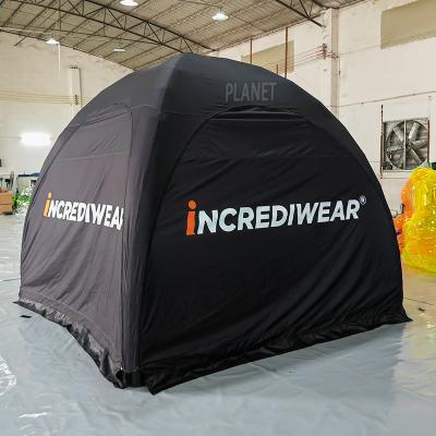 China Outdoor Portable Exhibition Events Inflatable Airtight Canopy Tent Inflatable Spider Tent for sale