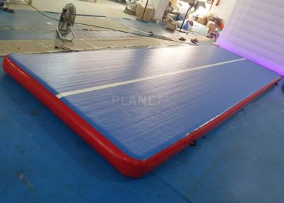 China Durable Inflatable Gymnastics Air Floor Cheerleading Inflatable Mat For Training for sale