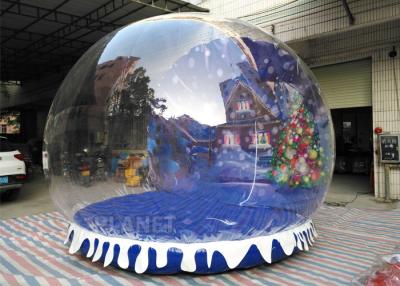 China Globo humano inflável da neve do tamanho da prova de fogo para o partido, decoração do evento à venda