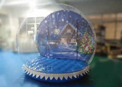 China Decoração inflável da jarda do globo da neve do PVC para anunciar 3 anos de garantia à venda