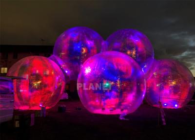 China Commercial PVC Dazzle Alien Inflatable Balloon LED Lighting for sale