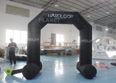 China Oxford Mini Advertising Cartoon Inflatable Entrance Arch Outdoor Black for sale