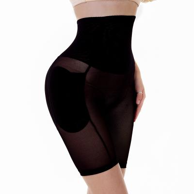 China Wholesale Antibacterial Women's Butt Lifter Shapewear Panties High Waist Padded Hip Control Briefs Panties With Butt Pads for sale