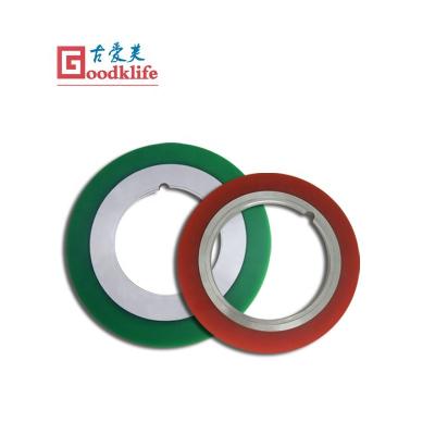 China Factory High Hardness Circular Slitting Rubber Bonded Spacer For Slitter Line for sale