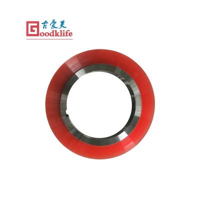 China Factory Slitting Knife Rubber Bonded Steel Rings For Machine Readable Cutting Line for sale