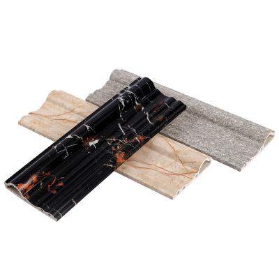 China Contemporary Decorative Marble Stone Window Sealing Edge Cover Window Door Cover Line European Plastic Line for sale