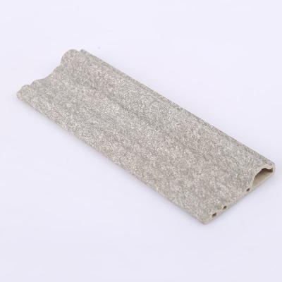 China Contemporary artificial marble line stone window cover and plastic door cover manufacturer for sale