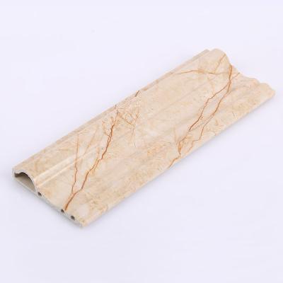 China Contemporary Marble Door Cover Window Cover Microcrystalline Marble Background Patterning Line Edge Sealing for sale