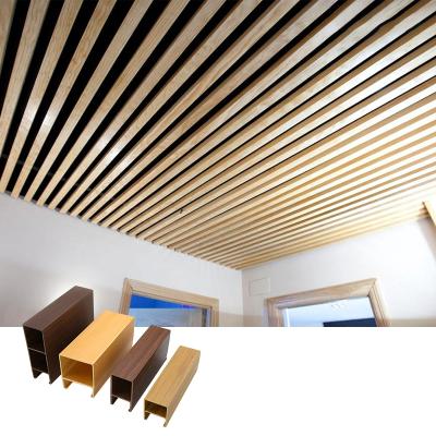 China Artistic Ceilings Waterproof And Fireproof Decoration WPC Ceiling Design Malaysian Manufacturer for sale