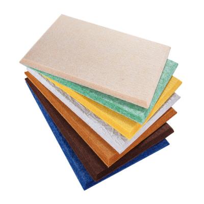 China Polyester fiber board kindergarten background wall piano room display board contemporary color sound insulation sound insulation board for sale