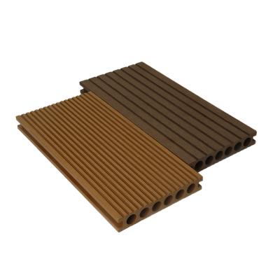 China Modern / Classic / 3d Water Proof Durable Wooden Plastic Decking Composite Decking Boards Flooring For Outdoor Patio for sale