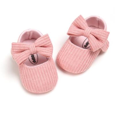 China Breathable Girls Bows Toddler Shoes Sandals Shoes For Little Girls 4 Colors for sale