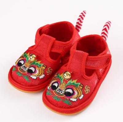 China Soft-soled Baby Sneakers Chinese Style Shoes Toddler Boys Flat Baby Shoes for sale