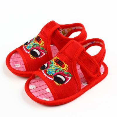 China Soft-soled Baby Sneakers Chinese Style Shoes Toddler Boys Flat Baby Shoes for sale