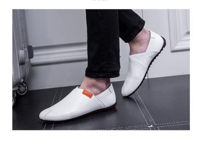 China New Breathable Men Shoes Breathable Slip On Leather Men's Casual Shoes Men's Shoes for sale