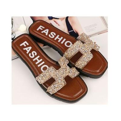 China Breathable High Quality High Quality Lady Flat Shoe Fashion Lady Flat Sandals For Women With Lowest Price for sale