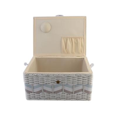 China Viable Organizer Stylish Popular Fancy Knitted Storage Basket zu verkaufen