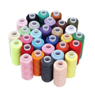 중국 Low Shrinkage Sewing Thread Polyester Thread Kit 60 Colors 250 Yards Sewing Threads For Hand Sewing And Machinery 판매용