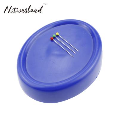 중국 Pin Cushion Needle Wrist Pinnny Magnetic Catcher DIY Round Sewing Portable Sewing Tool 판매용