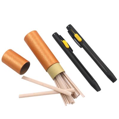 China Fill Invisible Pencils No Cut Set Chalk Marker Pen For Sewing Stitch Marking Pen On Cloth Fabric Leather for sale