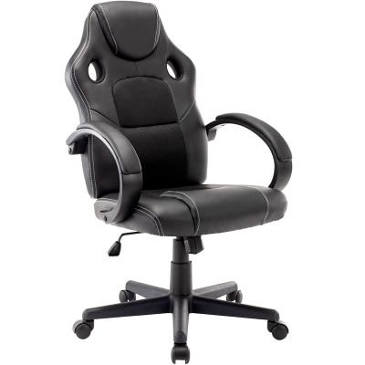 China Black SY0-001 Black SY0-001 Adjustable Pulley Boss Chair Egonomic Office Chair Extending And Lifting Swivel Chair For Home Use for sale