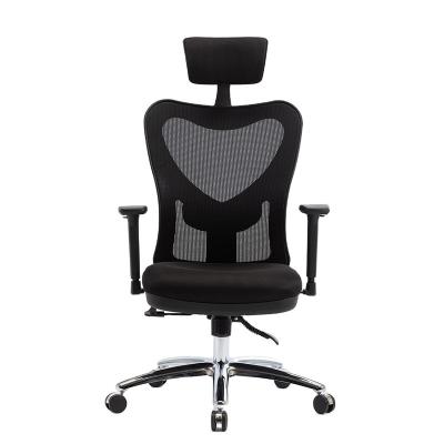 China (Size) China Supply Modern Design Adjustable Mesh Chair Breathable Executive Office With Wheels for sale