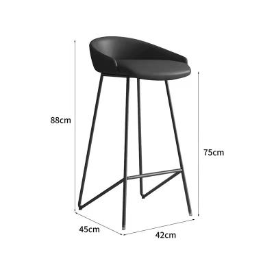 China Modern Design Light Metal Frame Cooling Luxury Gold Fabric Dining Bar Chair for sale