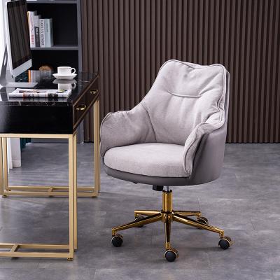 China Nordic Office Study Sedentary Comfortable Lifting Swivel Back Chair Simple (Height) Computer Chair Adjustable Home Office Luxury Chair for sale