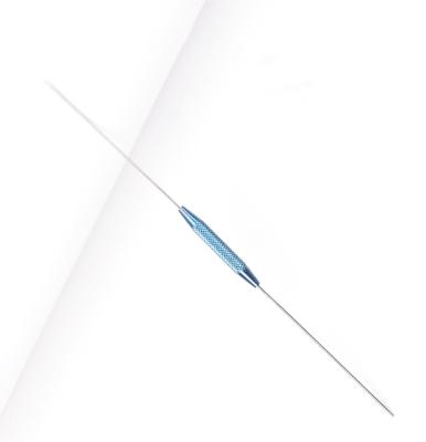 China Titanium Alloy Eye Instrument Tear Duct Probe With Hole Irrigation Probe Dual Head Microsurgical Probe for sale