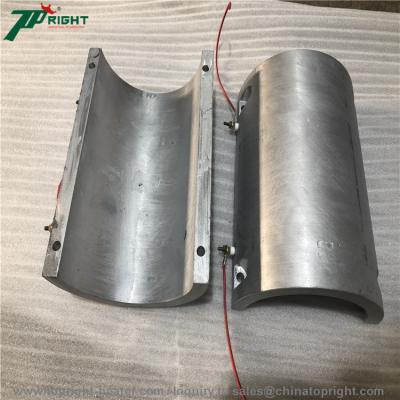 China Hotels Air Cooling Strip Heater Aluminum Barrel Die Casting Heaters For Extrusion Industries for sale