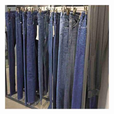 China High Quality Loose Fit Wholesale Man And Woman Used Ladies Jeans Mixed Size for sale