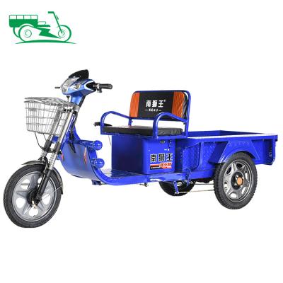 China Car 3 Wheels Replacement Rechargeable Battery Powered Cargo Ride 48v 60v Tuk Tuk Electric Tricycles For Adults for sale