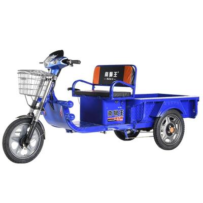 China Cago Pedicab Electric Cargo/Adult 650w 800w Super Bright Walk Replacement Headlights 3 Wheels Blue Cargo Electric Tricycles for sale