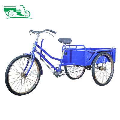 China Cheap cargo walk tricycle pedal rickshaw/human alternate body 3 wheel human open bike red blue red adult cargo other tricycle for sale