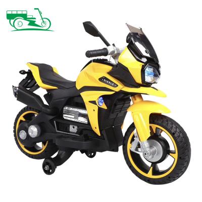 China Ride On Toy New Design 12v Battery Electric Motorcycle Toy Cars With Safety Assist Wheel Children Ride On Toy Cars for sale